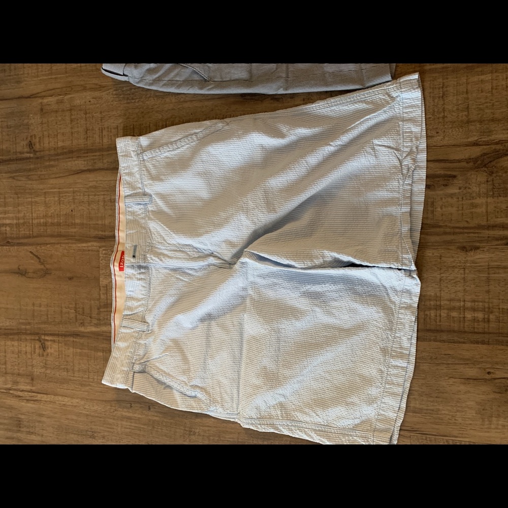 2 pairs Striped blue shorts
